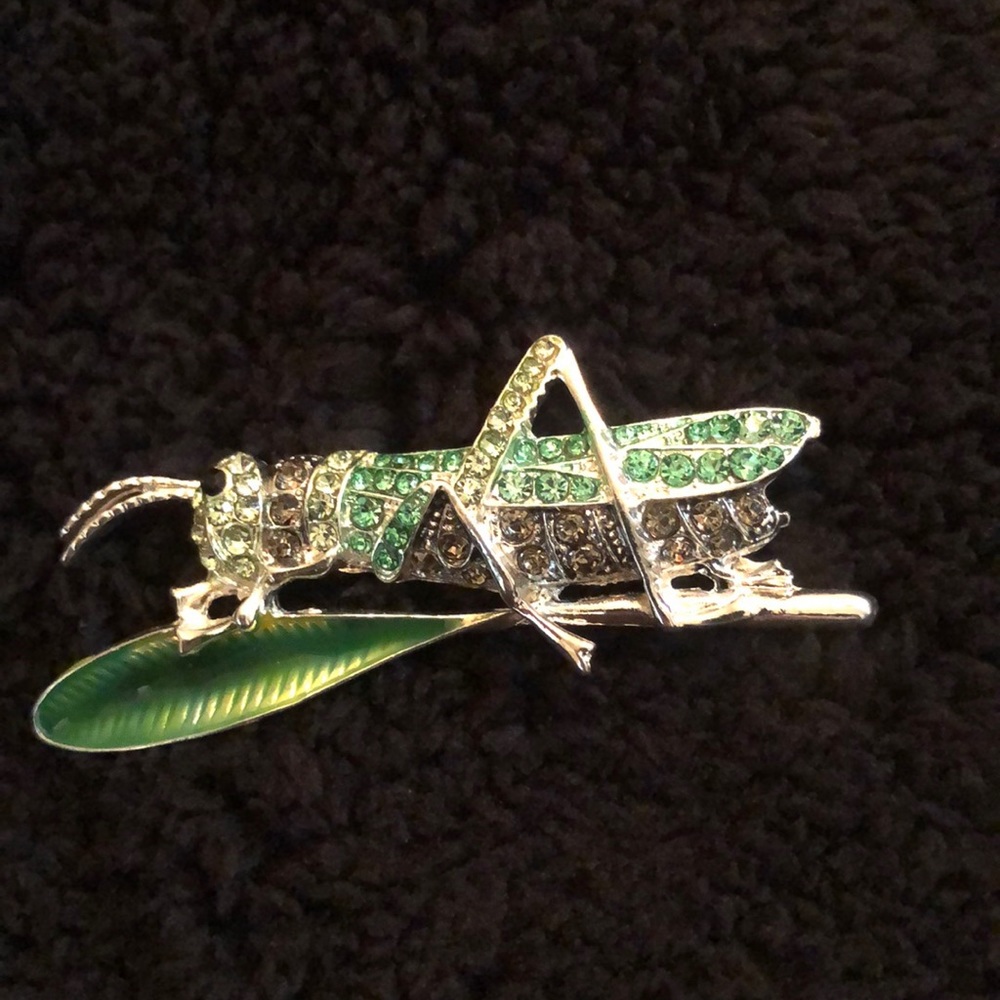 Brand new Napier Grasshopper Bling Pin!